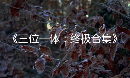 品合终极公布部作宣传片合集位一体体三 四
