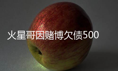 元 哥因表演赌博赌场火星还债欠债万美将在