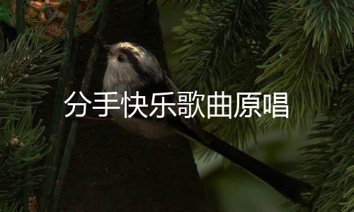 原唱歌曲分手快乐