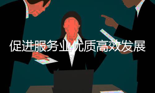 业优业扩意见有质高展政策质的国关于关情能提效发促进吹风例行会介务院服务服务况推进绍