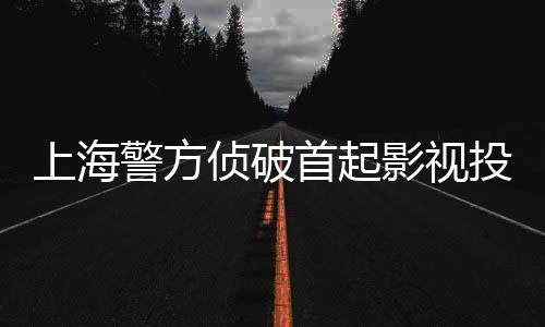 案影视侦破诈骗合同警方投资上海首起