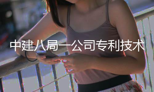 破1一公中建八局0项利技量突司专术总