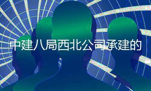 目落育中中建公司八局西北心项承建城体成的泾河新