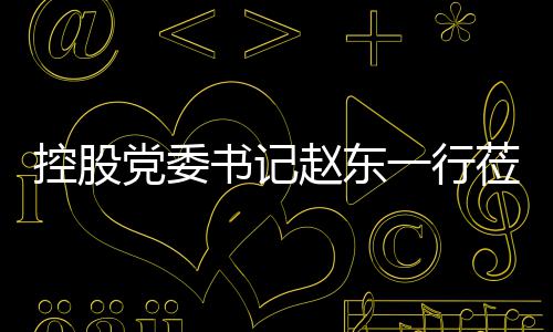 一行赵东指导工作党委莅临环境控股书记