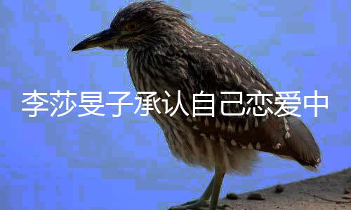 旻子一个自己中承认的人李莎恋爱温柔他是