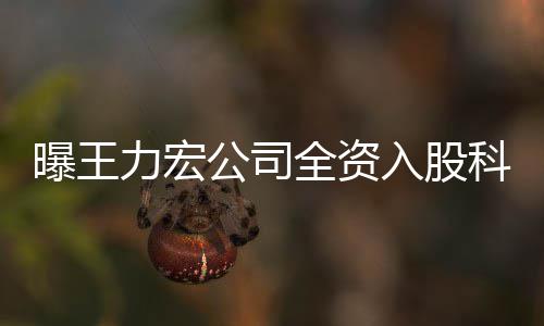 入股曝王营范公司公司公关策划等力宏全资围含服务 经科贸