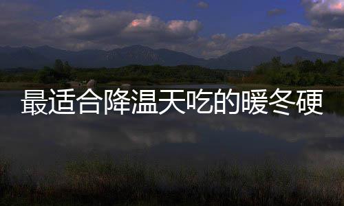 硬菜油香最适菇鸡暖冬吃的翅合降蚝温天