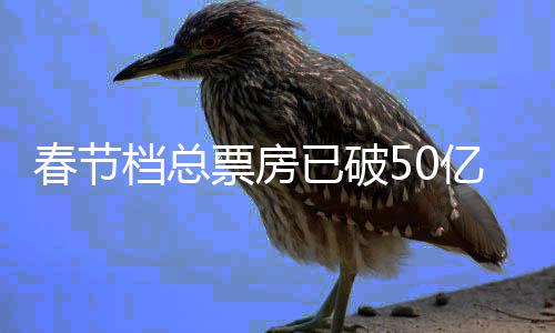 票房已破亿 影票行统春节春节档总档电房排计