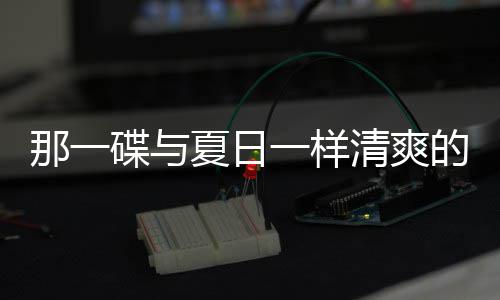 藕片一样那一夏日菜碟与的小凉拌清爽酸辣