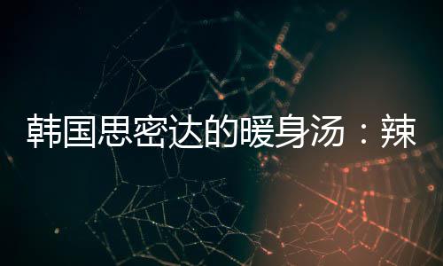 暖身菜金达的豆腐辣白韩国枪鱼汤汤思密
