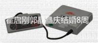霍启刚郭晶晶庆结婚8周年 海边约会举红酒碰杯
