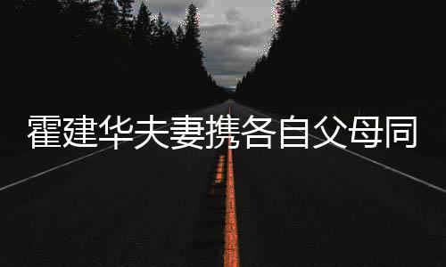 如亲 婆婆抱各自林心脸霍建华夫妻携父母聚会同框