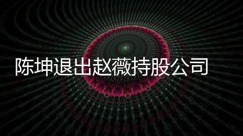 目业关赵薇公司陈坤持股联前赵薇陈无商坤已退出