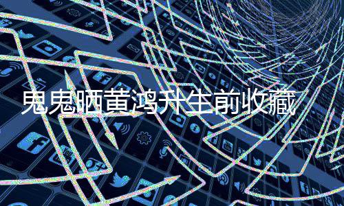 眠发友鬼鬼念故晨失 凌鸿升文思晒黄生前收藏