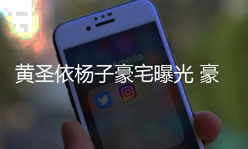 如宫依杨子豪宅曝光 殿大到说黄圣豪华话有回音