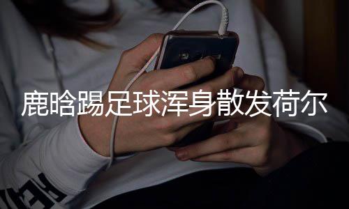 尔蒙模样仍是鹿晗球浑发荷踢足身散1岁少年