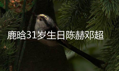 日陈人微一模一样祝福博头像都超送鹿晗赫邓岁生 三