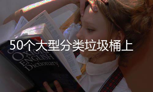 个大型分类垃了圾桶上山